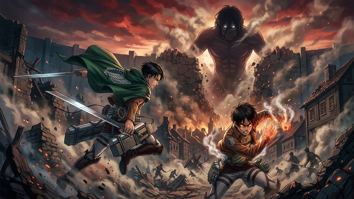 【進撃の巨人】アニメ見る順番完全ガイド!Season1からFinal完結編まで