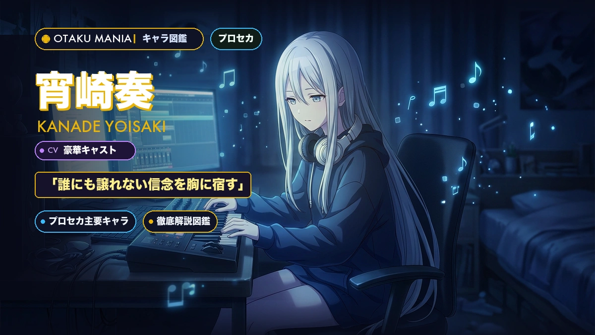 宵崎奏プロフィール！プロセカニーゴ作曲担当の過去と代表曲図鑑