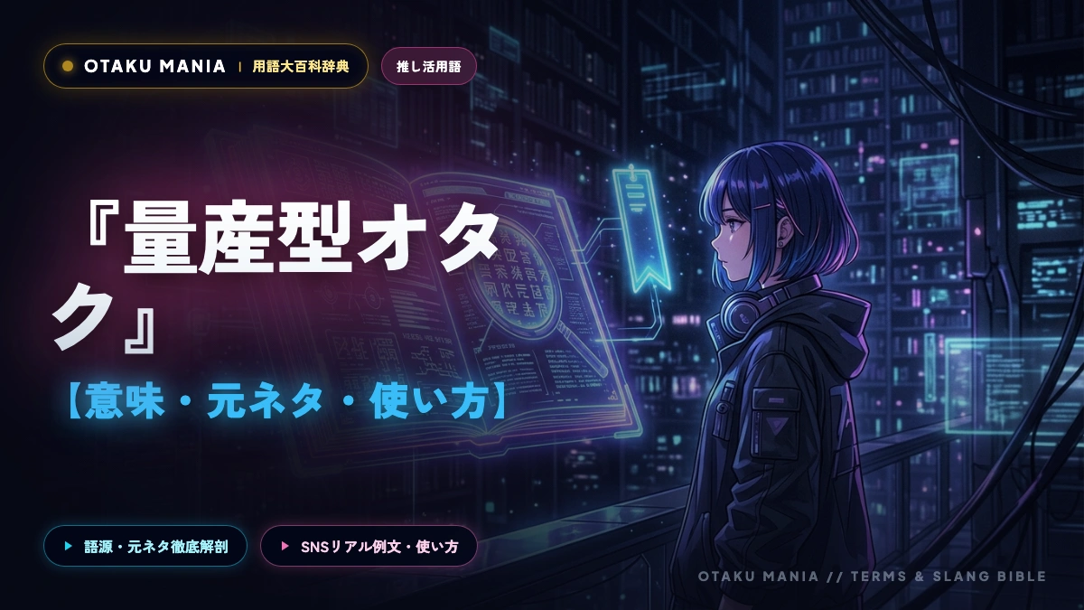量産型オタクとは？人気の服・おすすめブランドと推し活参戦コーデ完全ガイド