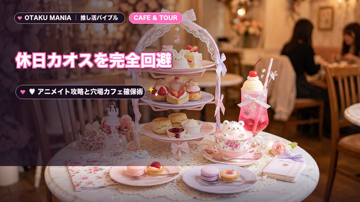 【池袋オタク観光】休日カオスを完全回避！アニメイト攻略と穴場カフェ確保術