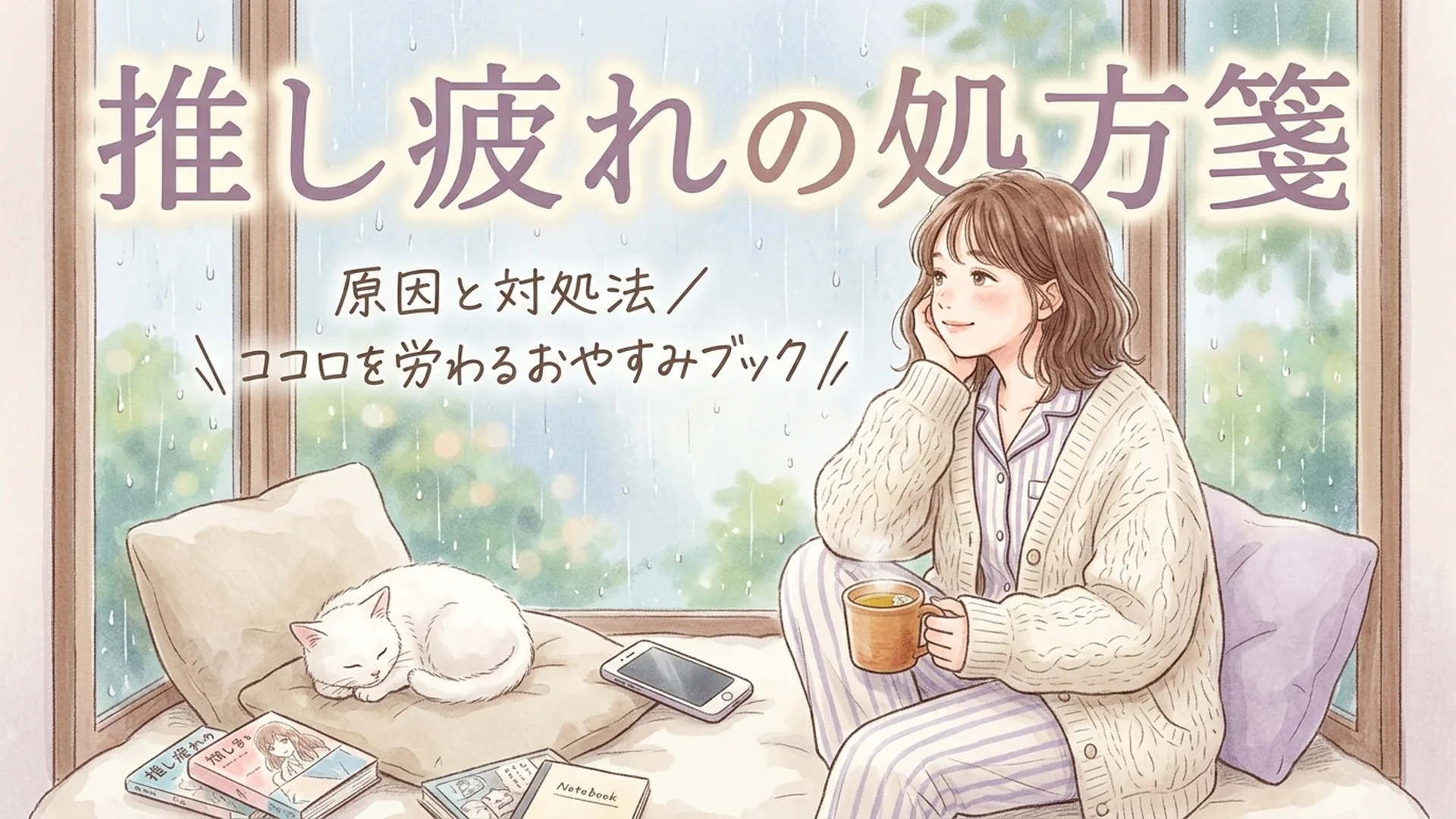 推し疲れの5つの原因と対処法！罪悪感なく距離を置くステップ