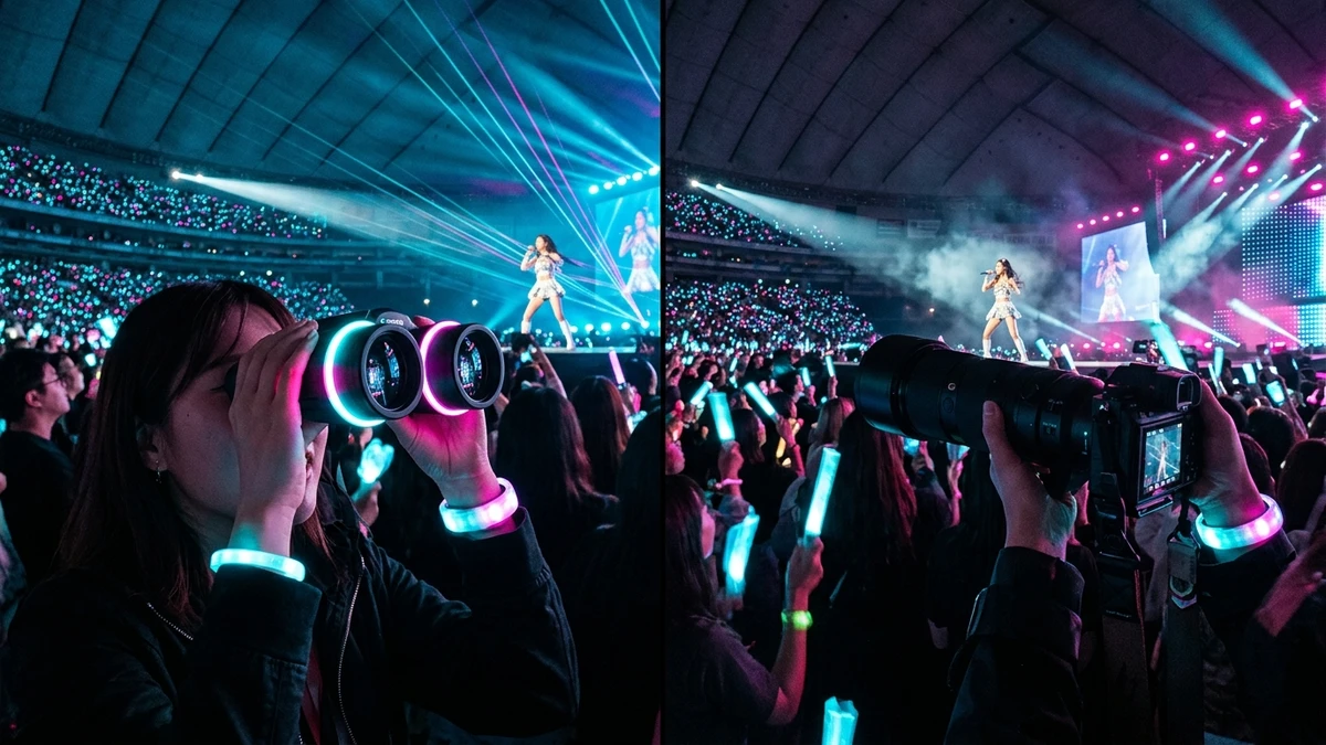 【双眼鏡レンタル vs カメラ】ライブ遠征で推しの顔を拝むならどっち？Rentio比較と座席別選び方