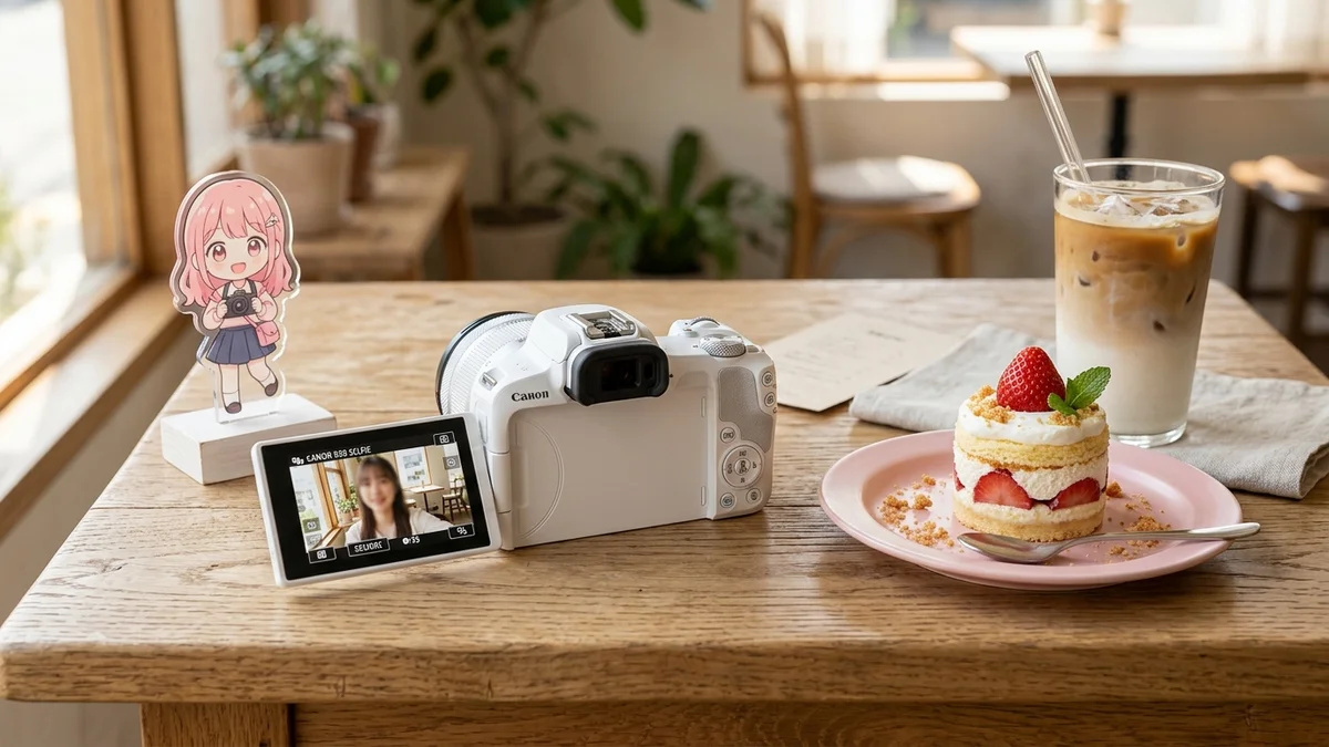 Canon R50のレビュー！推し活女子が即決すべき最軽量一眼
