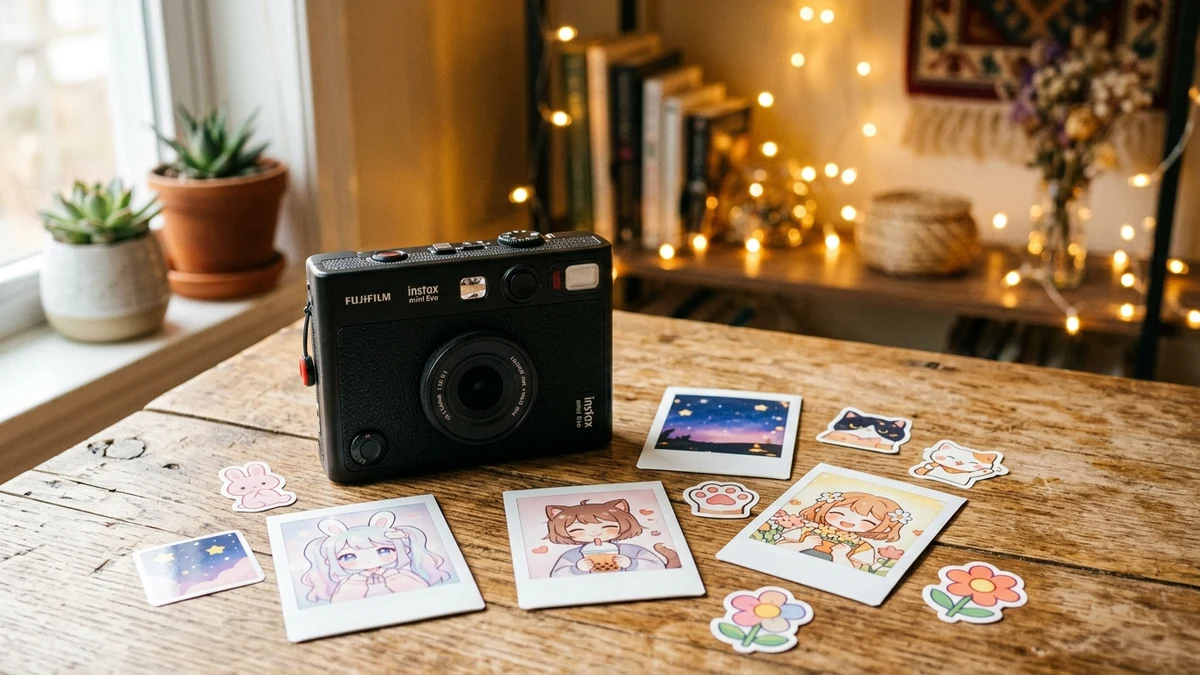 【チェキ おすすめ】instax mini Evo比較！推し活で盛れる理由