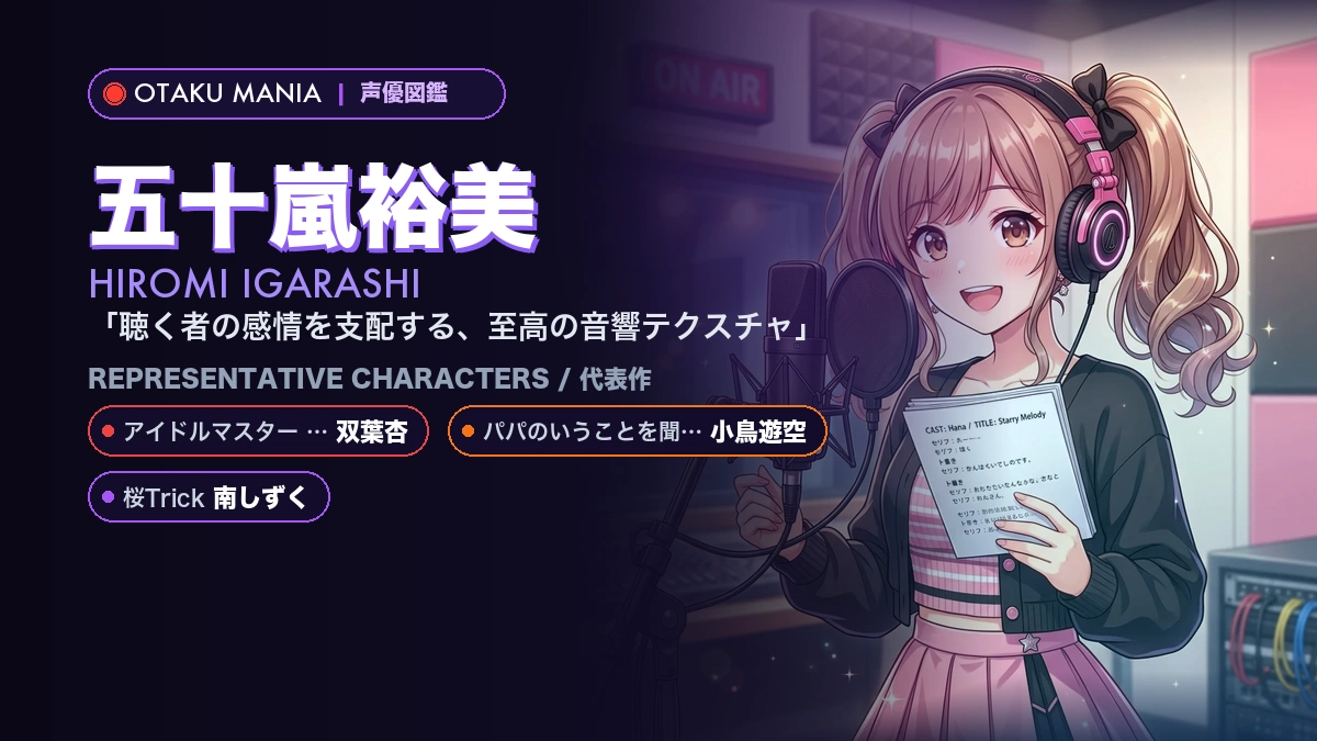 【五十嵐裕美】双葉杏や小鳥遊空！『デレマス』の代表作キャラ