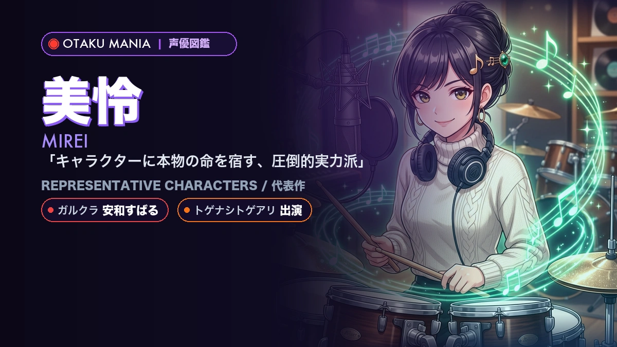 【美怜】安和すばるの代表作キャラ！『ガルクラ』出演作まとめ