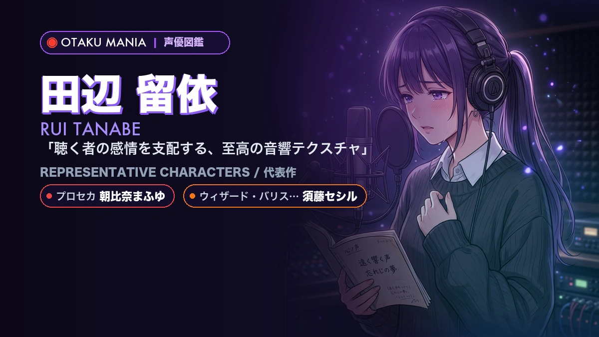 【田辺留依】朝比奈まふゆや須藤セシル！『プロセカ』の代表作キャラ