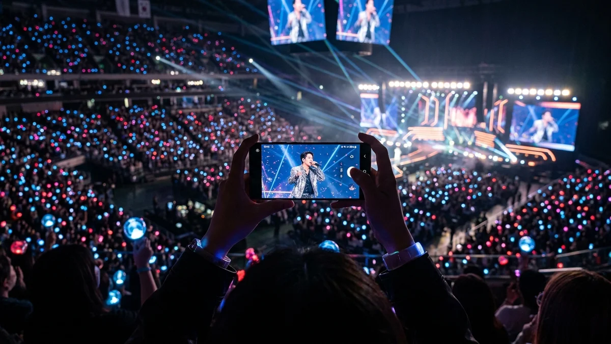 Galaxy Ultraのライブ撮影！天井席から推しが拝めるレンタル術