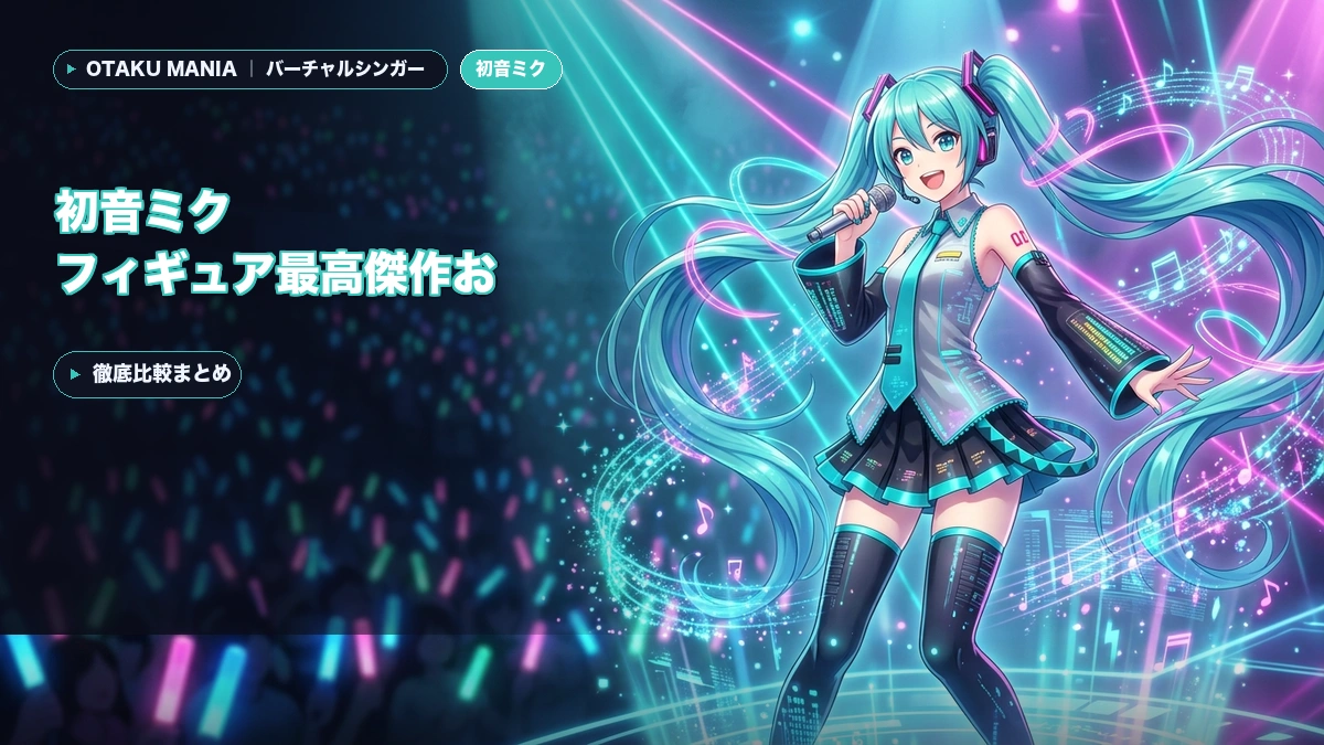 【2026最新】初音ミク フィギュア最高傑作おすすめ15選！徹底比較まとめ