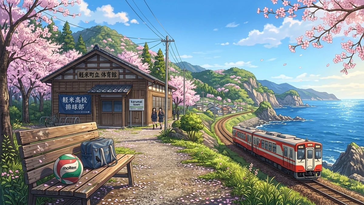 【岩手】アニメ聖地巡礼＆オタク旅完全バイブル！ハイキュー軽米・すずめの戸締まり三陸巡回マップ