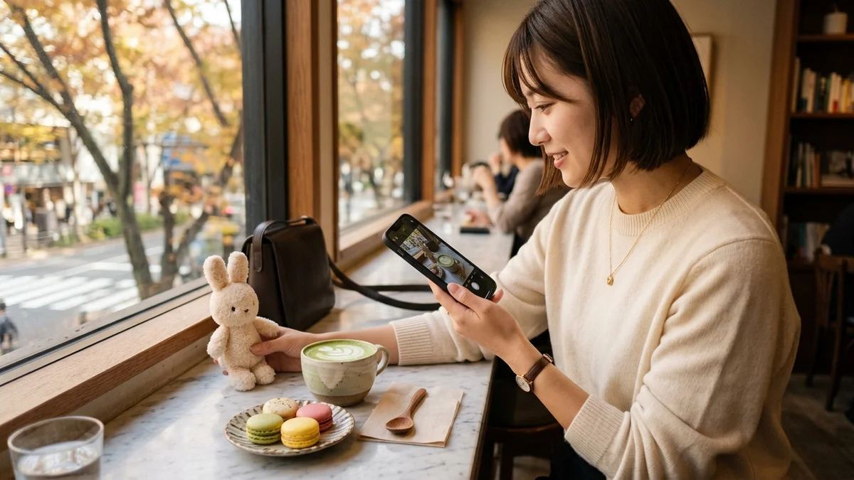 ぬい撮りは痛い？カフェで冷たい視線を浴びない隠密撮影マナー
