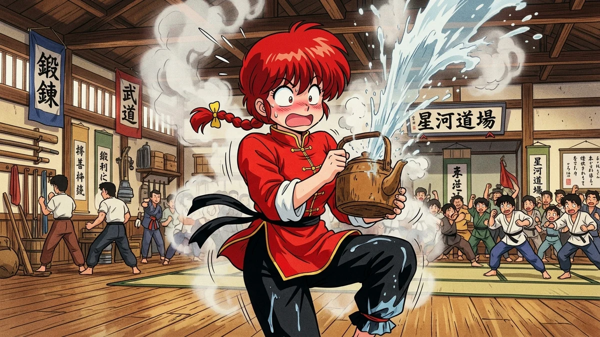 らんま1/2第1話の女らんまポロリが昭和・平成アニメ界に遺した伝説