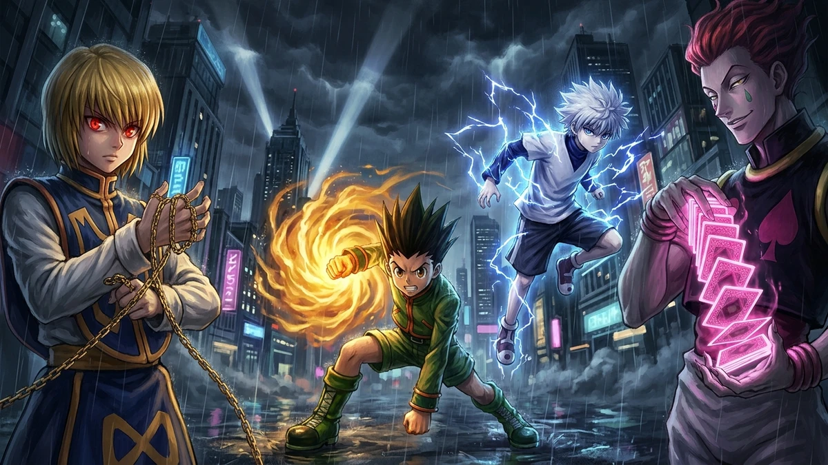 【HUNTER×HUNTER】キャラ図鑑・出演声優＆公式攻略バイブル