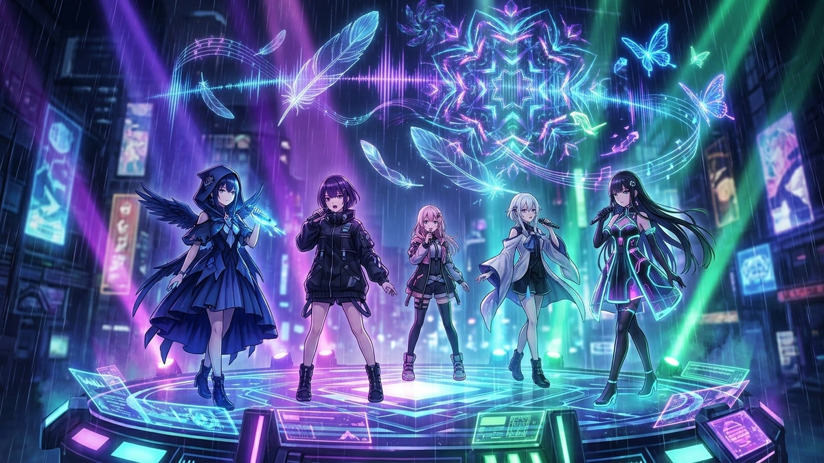 神椿スタジオの魔女たちと可不が紡ぐ狂愛音楽世界解読バイブル
