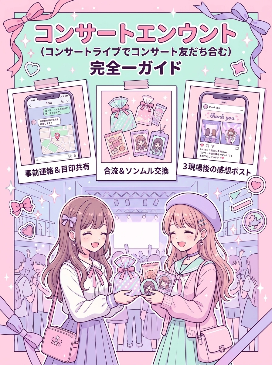 オタクの「エンカ」やり方・会い方ガイド！X（Twitter）でのマナーと注意点の重要ポイント図解まとめ