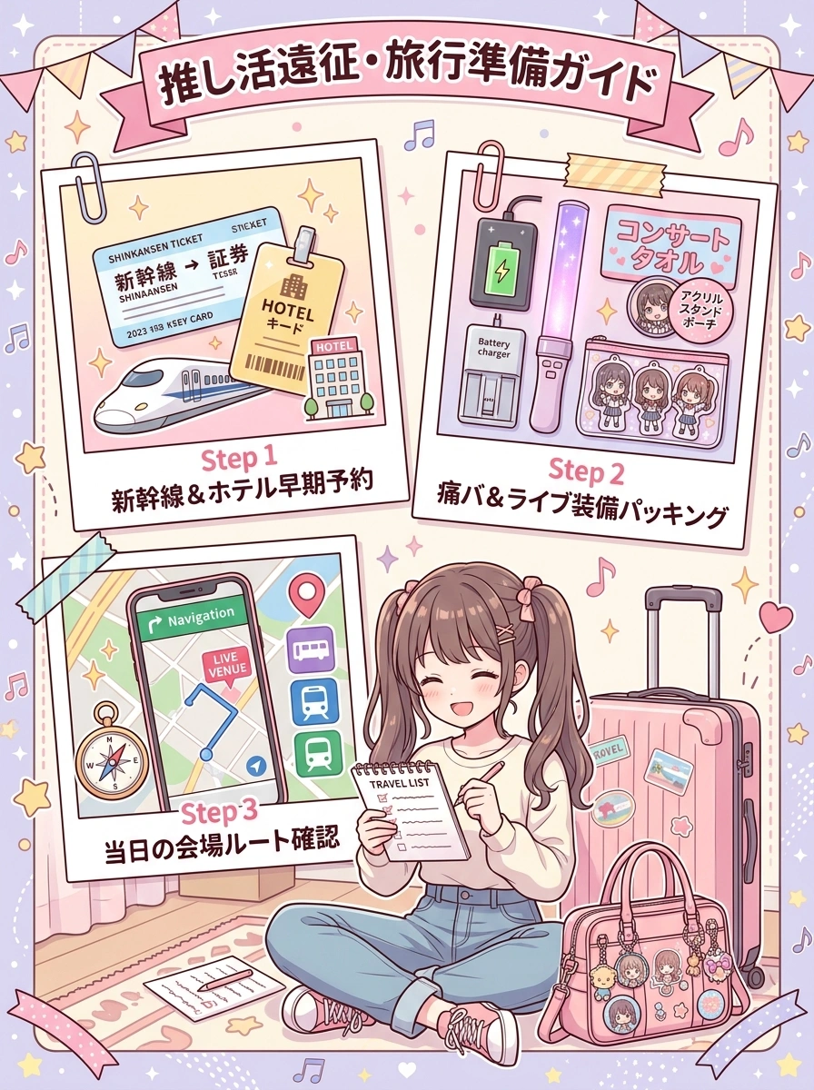 推し活ホテル鑑賞会のセッティング術まとめ