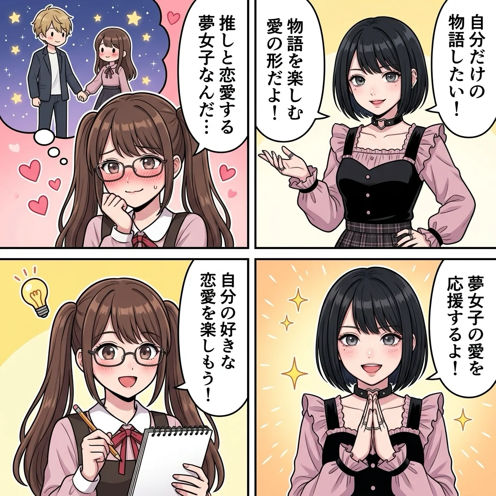 夢女子あるある漫画