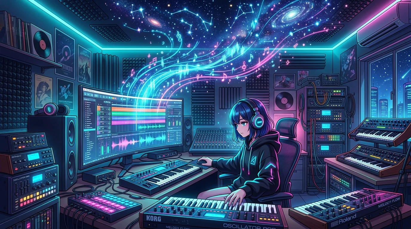 天才ボカロP 米津玄師 Ayase 音楽制作スタジオグラフィック