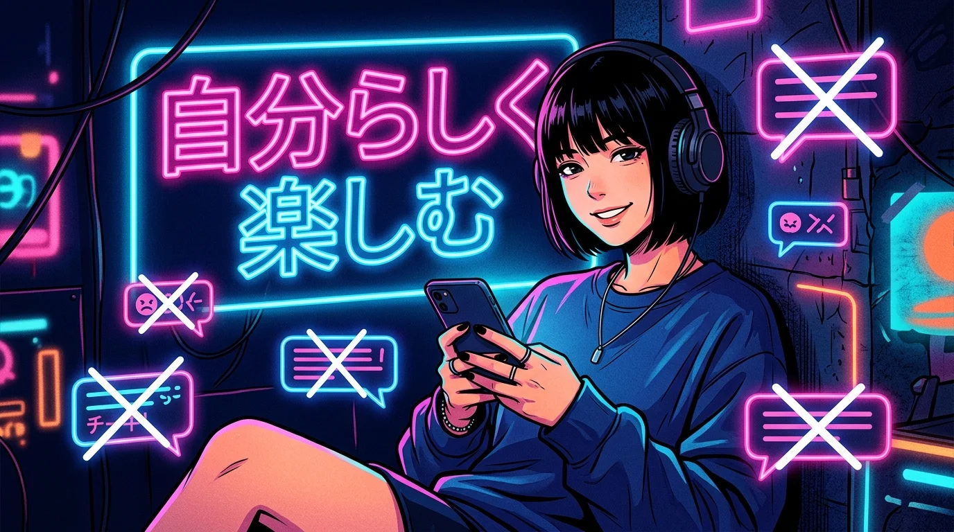 自分らしく楽しむあのちゃんイラスト