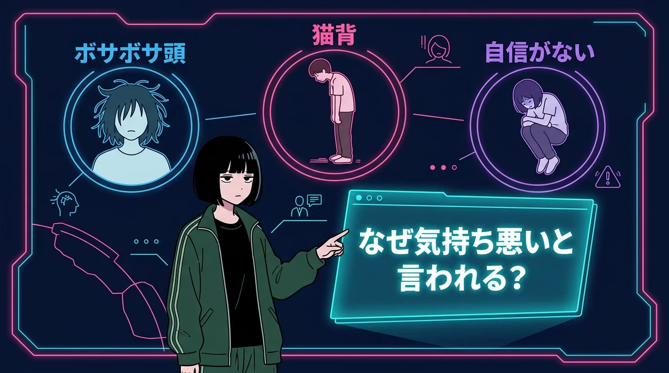チー牛の理由とあのちゃんイラスト