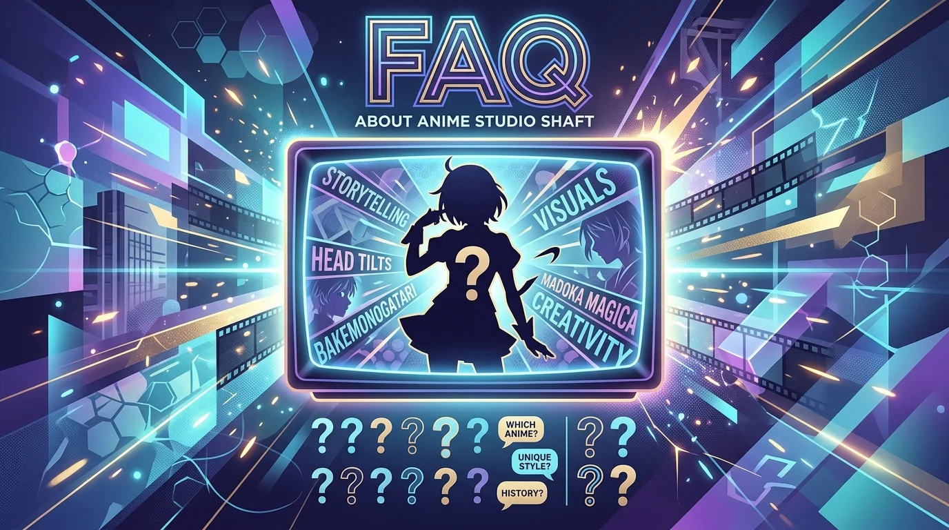 シャフトのアニメに関するよくある質問のイメージ画像