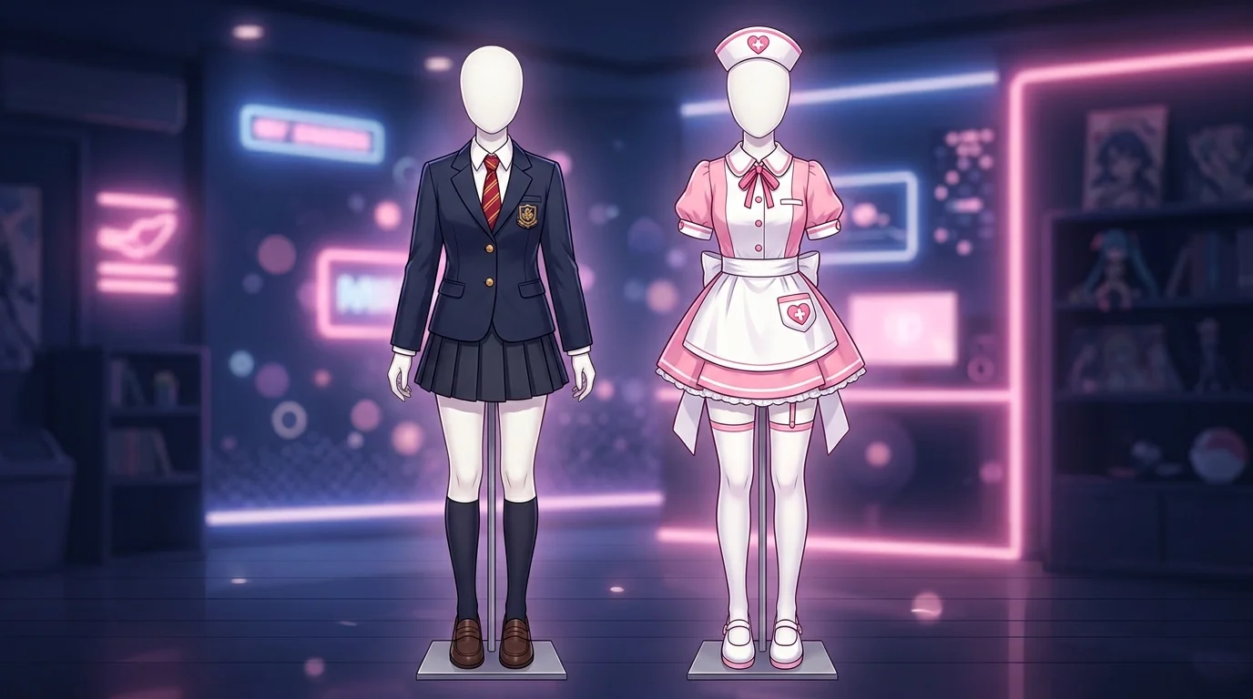 イベント用と部屋用コスプレ